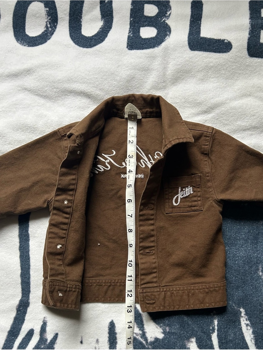 Kids Brown Button-Up Jacket by Kith & Kin - Picture 6 of 6